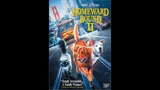 Opening To Homeward Bound 2Lost In New York 2002 DVD [upl. by Trill]