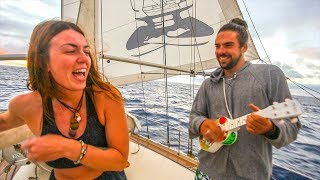 Sailing to a remote South Atlantic Island St Helena Sailing Vessel Delos Ep152 [upl. by Ledairam700]