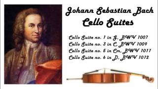 Johann Sebastian Bach  Cello suites in 432 Hz great for reading or studying [upl. by Eisaj]