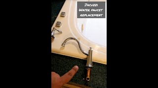 Jacuzzi Faucet Replacement [upl. by Kunkle]