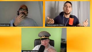 GONZALO LIRA INTERVIEW The Roundtable 30 HistoryLegends iEarlGrey [upl. by Reeve]