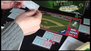 PART 4  How to play StratOMatic Baseball  ADVANCED Baserunning [upl. by Lednew]