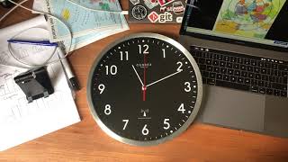 DCF77 radio controlled clock setup [upl. by Ettenawtna219]